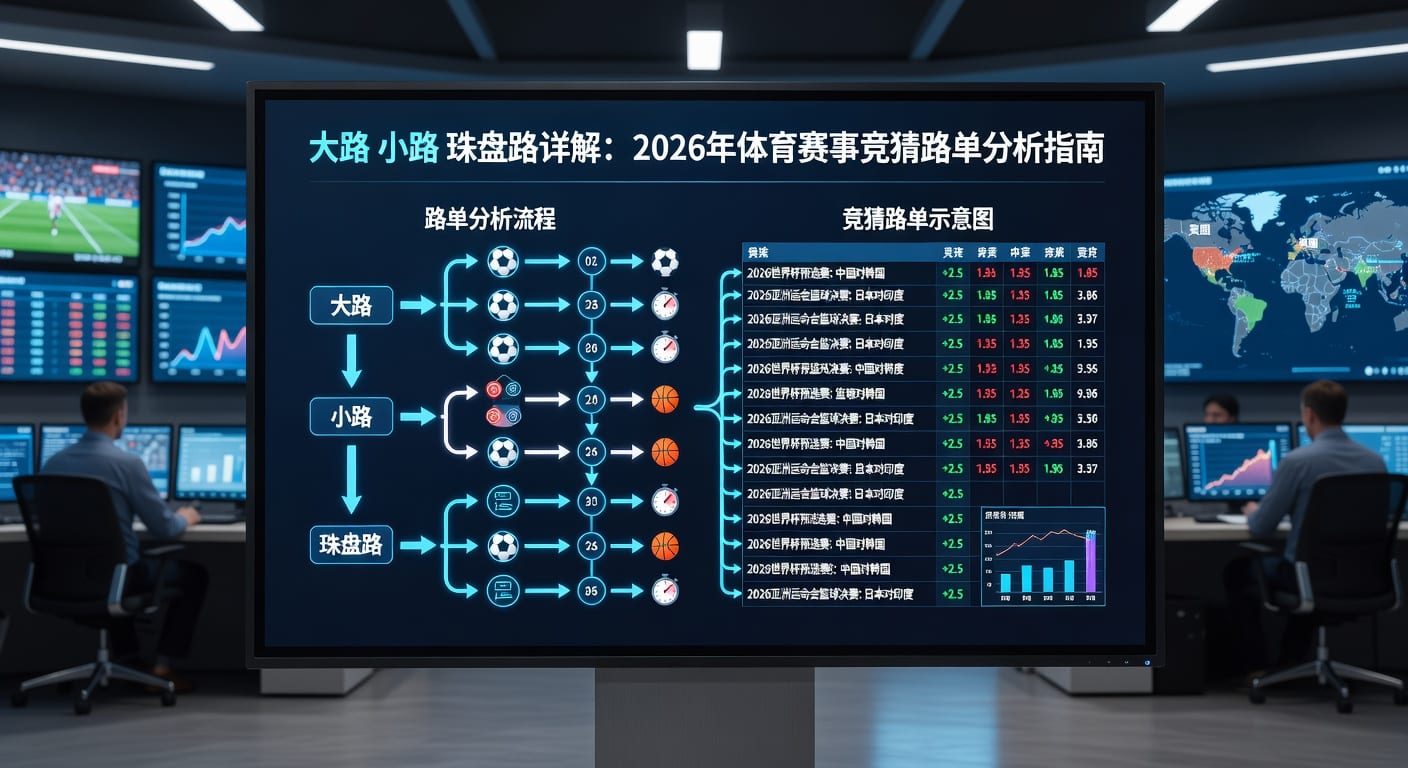 大路投注技巧｜2026年体育赛事判断思路