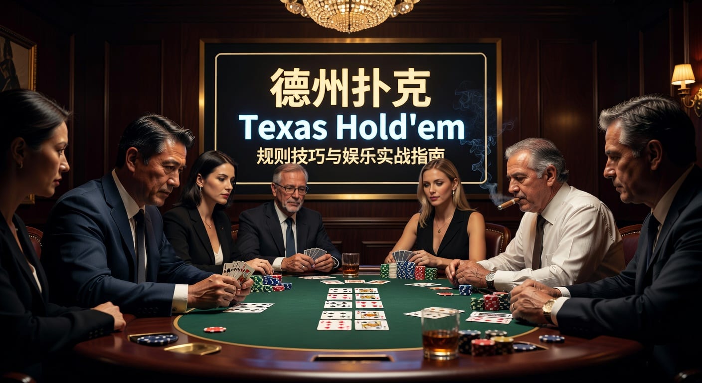 德州扑克 Texas Hold'em 实战入门与投注技巧